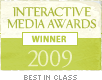 2009 Interactive Media Awards Winner for Best In Class