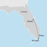 Map of Florida: By Land & Sea Class Trip