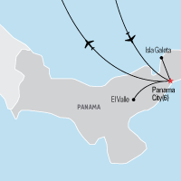 Map of Panama Educational Tour