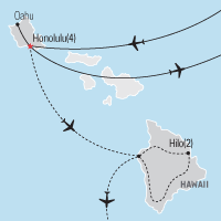 Map of Hawaii: the Aloha Way of Life Educational Student Tour and Trip