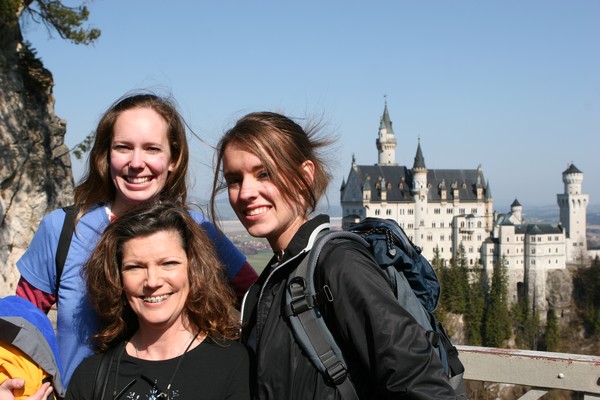 Students on an educational tour in Munich, Germany