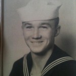 Paul Nyren (1922-2011), U.S. Navy, World War II. Grandfather of Explorica Copywriter, Hannah Nyren.