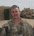 Explorica Customer Service Representative John Carney while serving as a Corporal in Afghanistan.