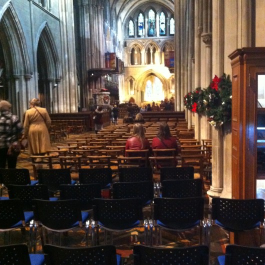 Explorica Group Leaders inside St. Patrick's Cathedral