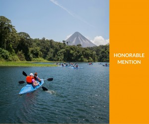 An Explorica student enjoying the outdoors in Costa Rica