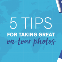 5 tips for taking great on-tour photos