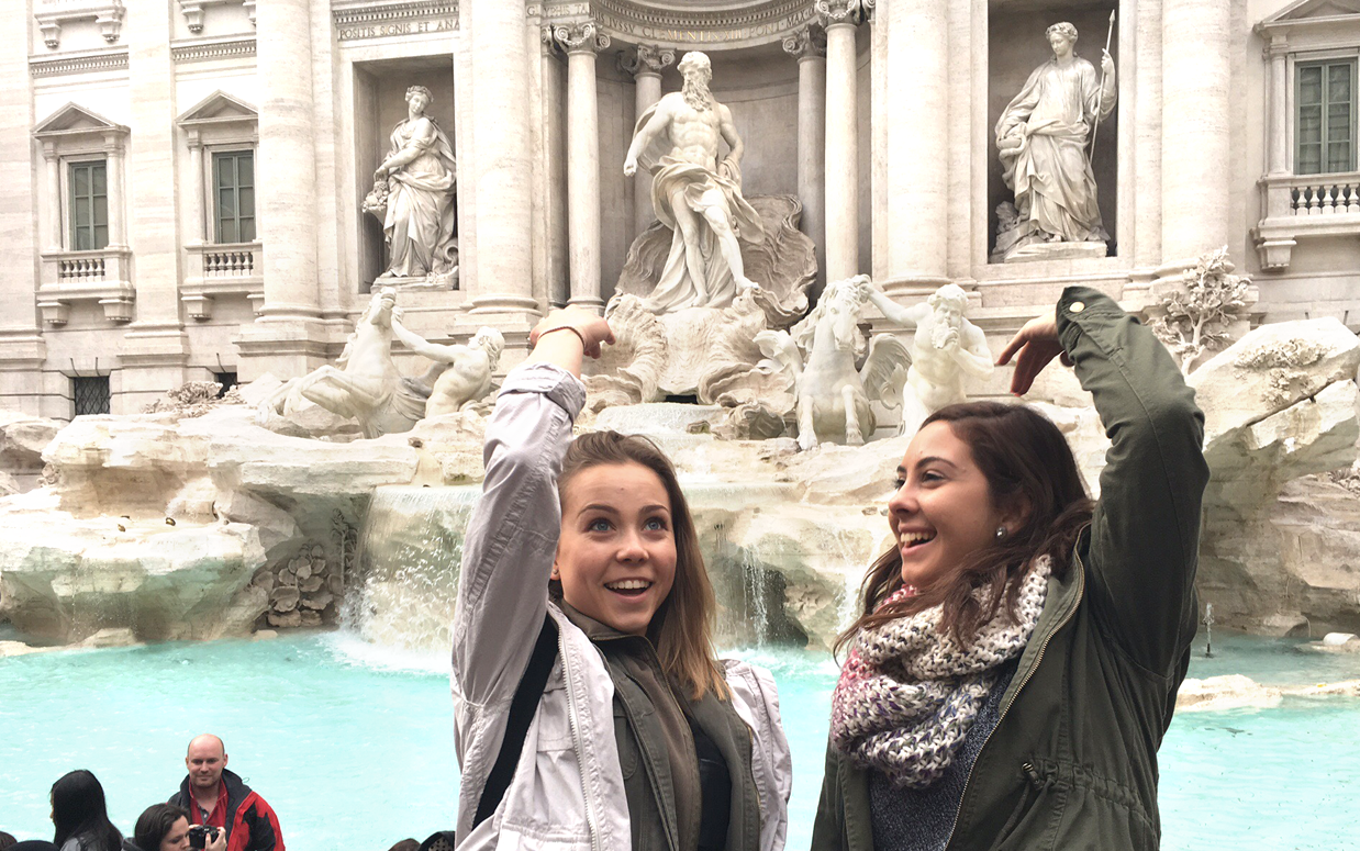 Memorable travel photo of the Trevi Fountain