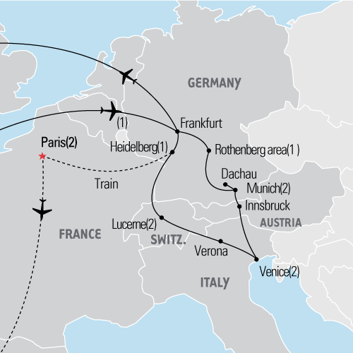 Germany, Switzerland & Italy | Explorica